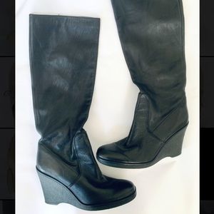 Calvin Klein wedge boots